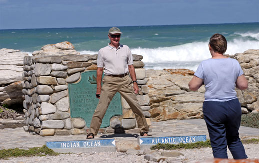 Cape L'Agulhas - The southernmost tip of Africa